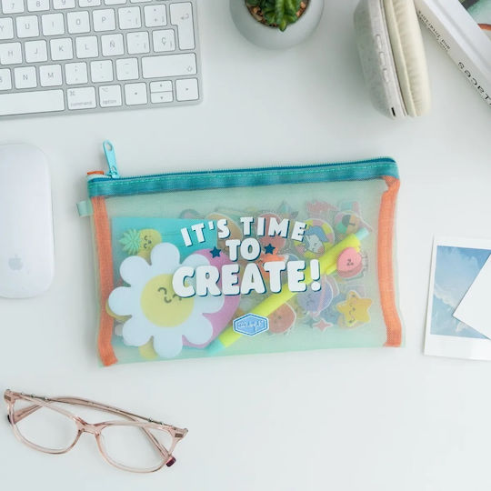 Mr. Wonderful Kids Stationery Set with Notepad, Pen and Pencil Case