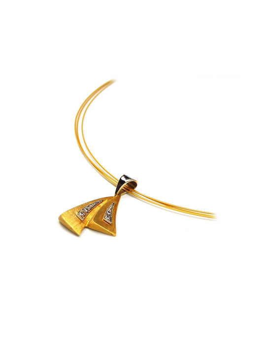 Polytimo Necklace from Gold 18k