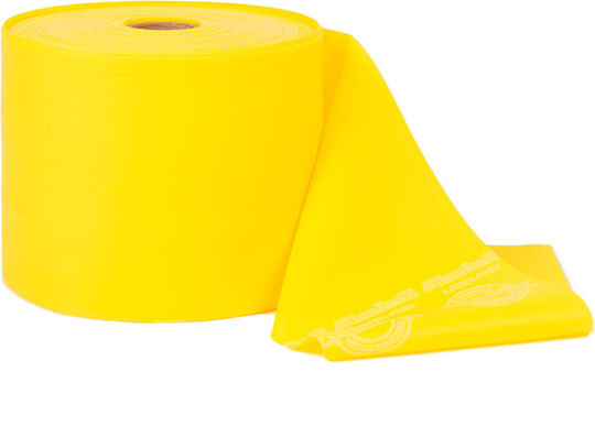 Thera-Band Latex-Free Elastic Resistance 45.5m Medium Resistance Band Medium Yellow 45.5m