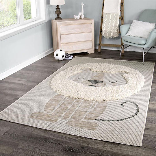 Alexander Carpets Детско килимче Сив 120x170см