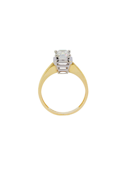 Single Stone from Gold 14K