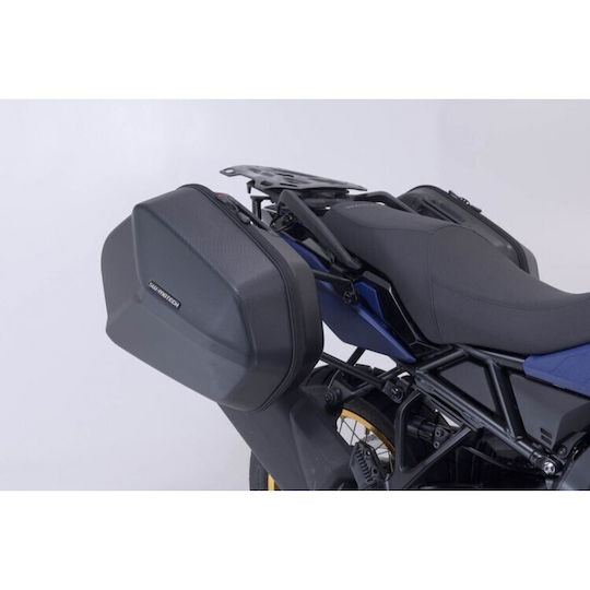 SW-Motech Motorcycle Hard Side Case Set 25lt in Black Colour