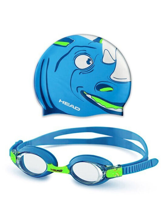 Head Meteor Schwimmbrillen Kinder mit Antibeschlaglinsen Blau Blau 451020