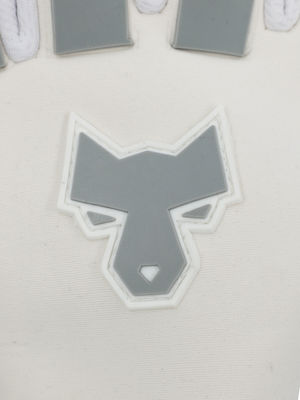 Fearless Goalkeepers Wolf X Torwarthandschuhe Erwachsene & Kinder Weiß