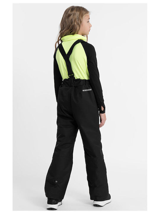 4F 4FJAW23TFTRF353-21S Pantaloni de schi și snowboard pentru copii Ski & Snowboard Negru