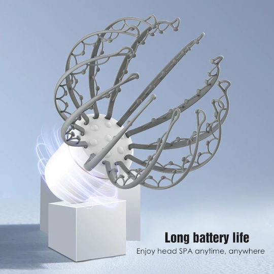 Andowl Massage Device for the Head with Vibration White