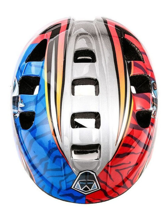Meteor MA-2 Robot Kids' Helmet for City Bike Red