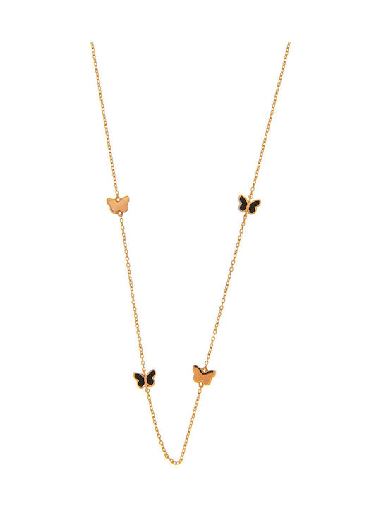 Vitopoulos Necklace from Rose Gold 14K