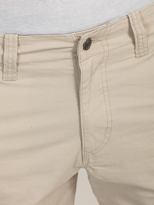 Reell Flex Men's Trousers Cargo Elastic in Loose Fit Beige