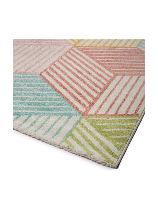 Viokarpet Wish 5094-W Rug Rectangular Multicolour