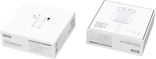 XO Q2 Ohrstöpsel Bluetooth-Freisprecheinrichtung Kopfhörer mit Ladeetui Weiß