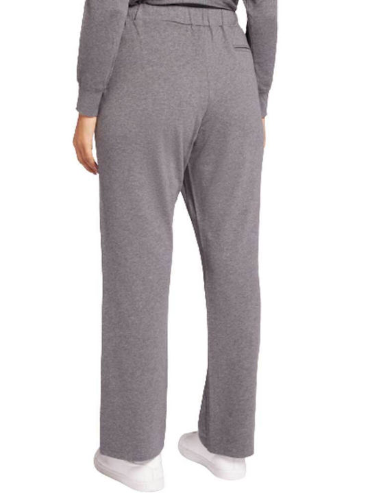 Elena Miro Women's Cotton Trousers Gray