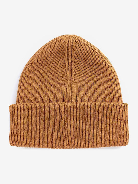 Beanie Unisex Beanie Gestrickt in Braun Farbe