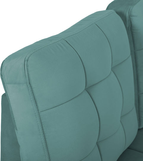 Jade Ecksofa mit Schlafsofa mit Linke Ecke Samt Verbena 250x180x88cm