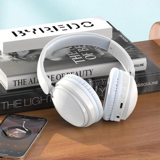 XO BE36 Kabellose Bluetooth Über Ohr Kopfhörer mit 16 Stunden Betriebszeit Weiß