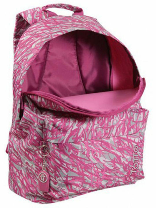 Totto Morral Caxius School Bag Backpack Junior High-High School Pink