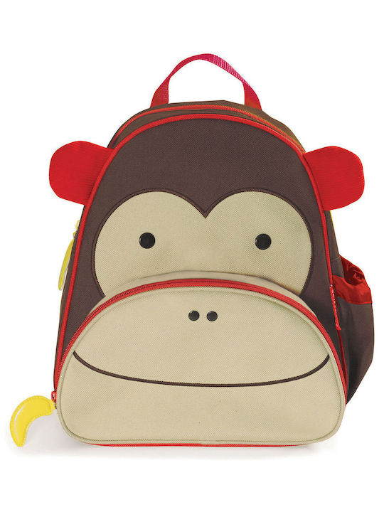 Nikidom Monkey School Bag Backpack Kindergarten in Brown color