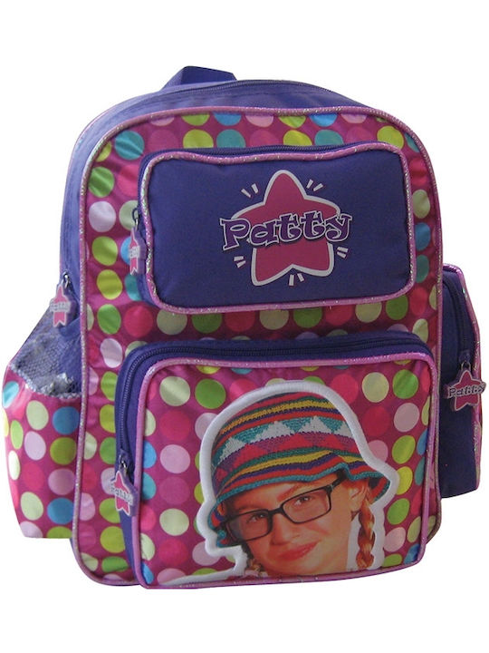 Paxos Schulranzen Rucksack Kindergarten in Fuchsie Farbe