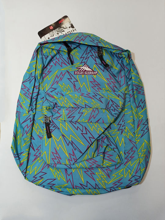 High Sierra School Bag Backpack Junior High-High School in Turquoise color