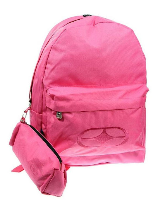 No Fear Classy School Bag Backpack Junior High-High School in Pink color