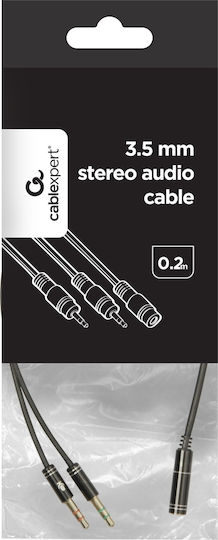 Cablexpert Converter 3.5mm male to 3.5mm female 1pcs CCA-418M