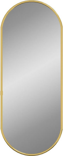 vidaXL 348196 Καθρέπτης Οβάλ Χρυσός 20x50cm vidaXL 348196 Καθρέπτης Οβάλ Χρυσός 20x50cm