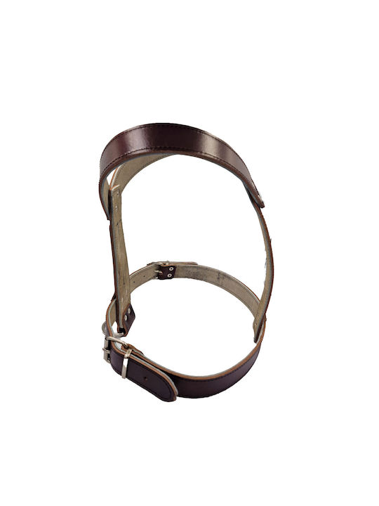 ByLeather Σαμαράκι Σκύλου Δερμάτινο Καφέ Medium 10970