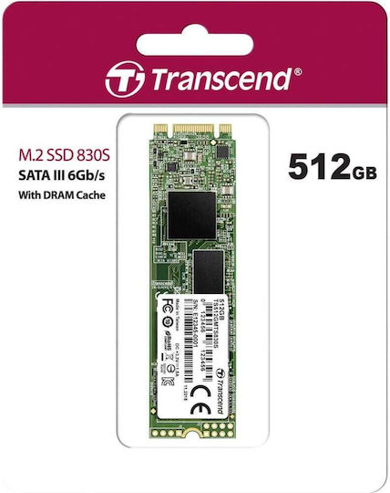 Transcend 830S SSD 512GB M.2 SATA III TS512GMTS830S