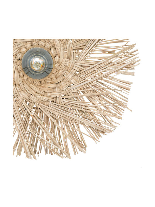 Modern Leuchte Wand Steckdose mit Fassung E27 und Schalter Beige