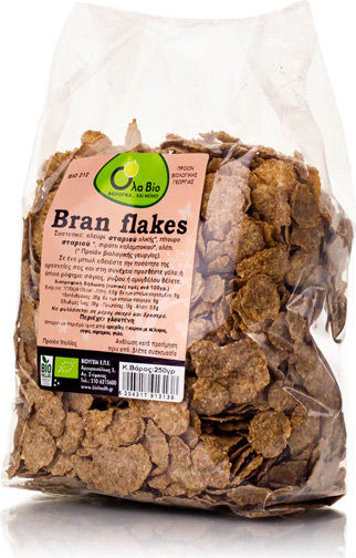 Viovlastos Bio Fulgi Grâu Bran Flakes 200gr