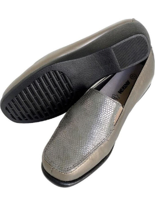 Anatomic Women's Slip-On Leather Gray