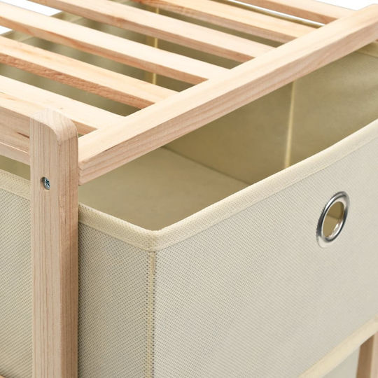 Eingangsmöbel mit Schuhschrank 32x26x93cm