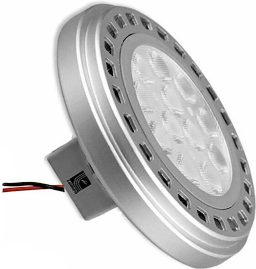 Adeleq LED крушка 13W 110mm за фасунга G53 и форма AR111 Хладно бяло 950лм Димируем