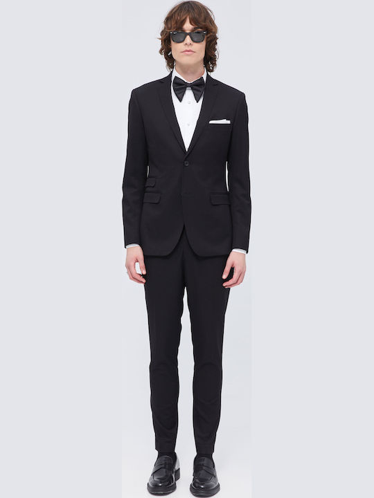 Men's Suit Slim Fit Black