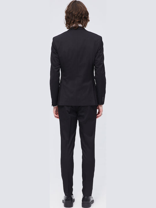 Men's Suit Slim Fit Black