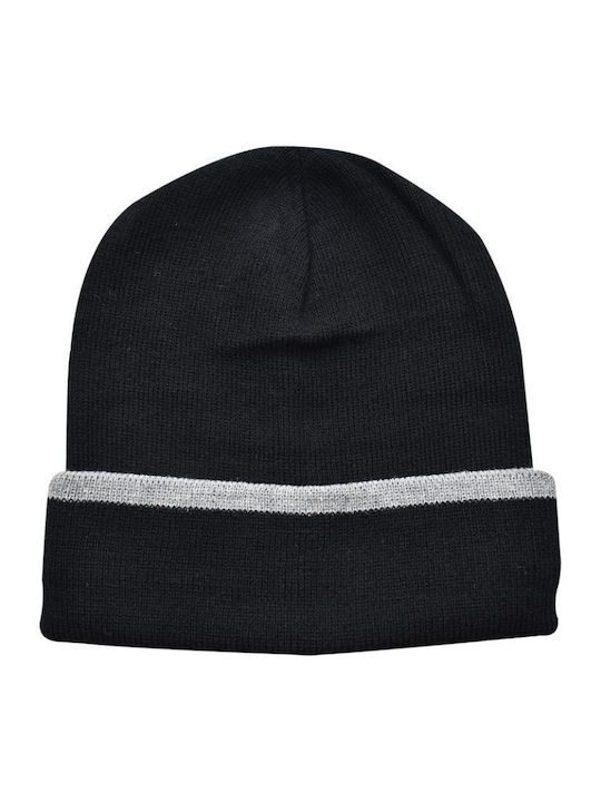 Beanie Unisex Beanie Knitted in Black color