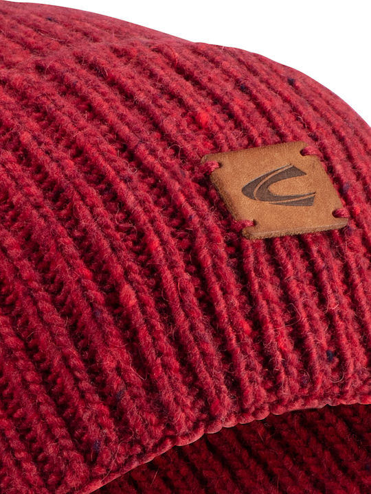 Beanie Ανδρικός Σκούφος Πλεκτός σε Κόκκινο χρώμα
