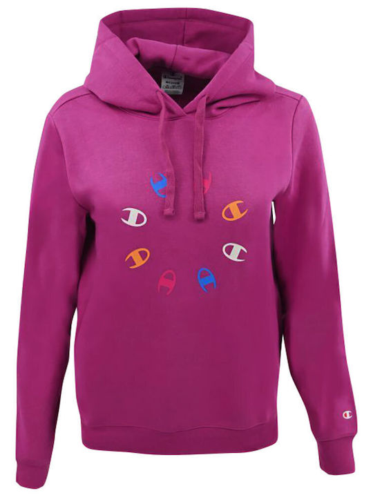 Hanorac pentru femei Cu glugă Fuchsia