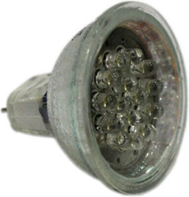 Adeleq LED Bulb 0.8W for Socket GU5.3 and Shape PAR11 Orange 70lm
