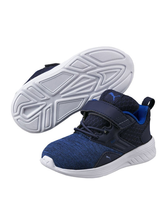 Puma Kids Sports Shoes Running NRGY Comet V PS Navy Blue