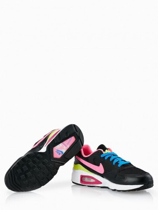 Air Max Детски Спортни Обувки Running с Връзки Черни