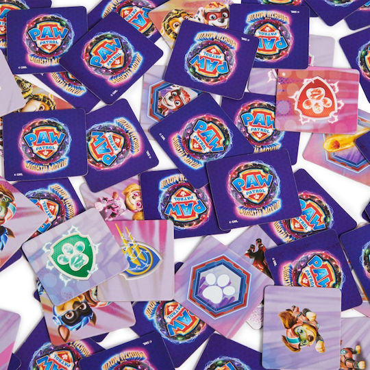 Επιτραπέζιο Παιχνίδι Paw Patrol The Movie: Memogame για 2-4 Παίκτες 3+ Ετών Spin Master