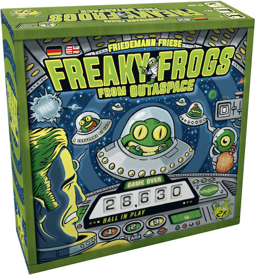 Joc de Societate Freaky Frogs From Outaspace pentru 1 Jucător 12+ Ani (EN) Rio Grande Games