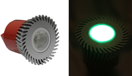 Adeleq LED Glühbirne 3W und Form MR16 Grüne