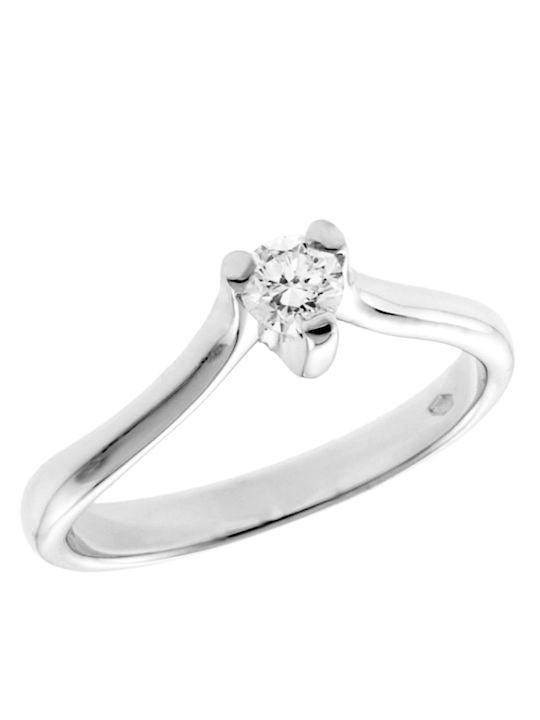 Art d or Damen Ring mit Diamant aus Weißgold 18K