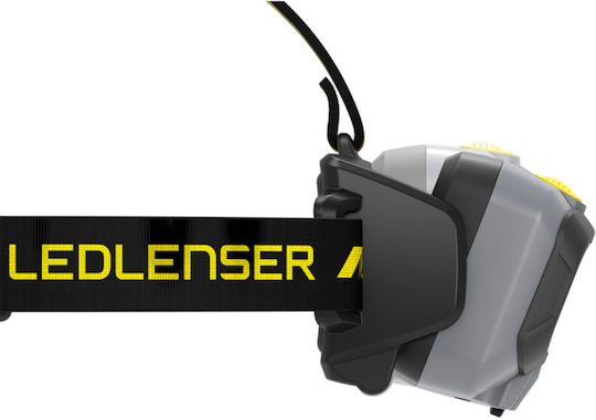 LedLenser Rechargeable Headlamp LED IP68 with Maximum Brightness 1600lm Hf8r Work Black