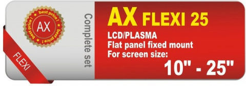 Opticum AX Flexi 25 Βάση Τηλεόρασης Τοίχου έως 25" και 15kg