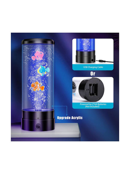 Factory Usb Dekorative Lampe Schwarz