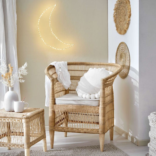 Butlers Διακοσμητικό Φωτιστικό LED Moon Light 48εκ.