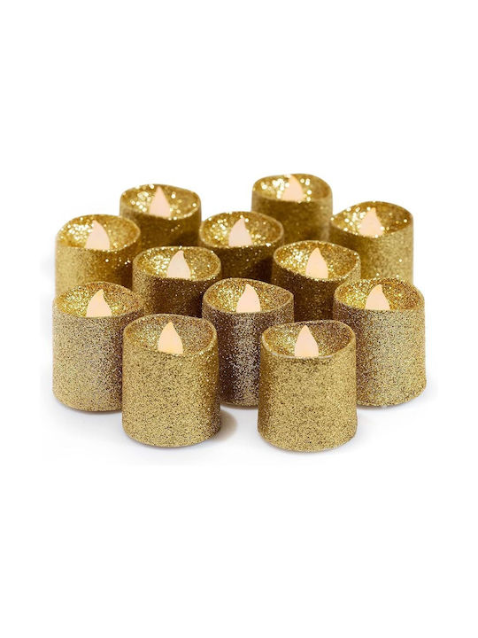 Huaxin Dekorative Lampe Teelicht Gold